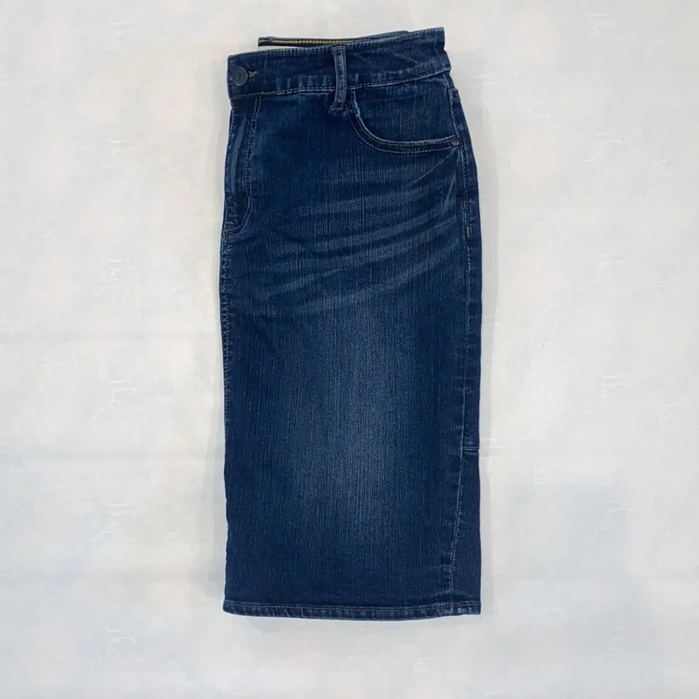 Anthropologie‎ Pilcro And The Letterpress Denim Skirt